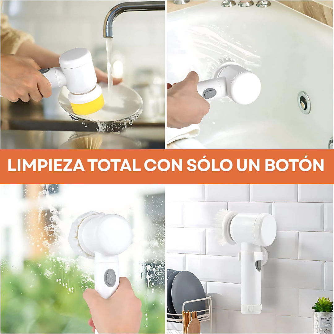 2x1 Cepillo 3 en 1 - Limpieza sin Esfuerzo