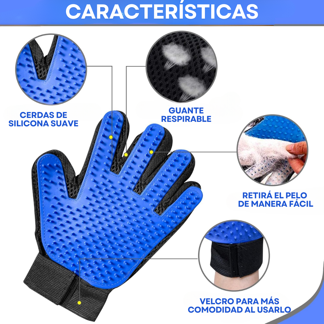 Combo 2x1 Cero Pelusas -  Manopla estática + Guante removedor