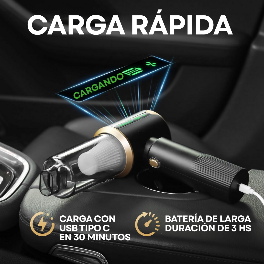 50% OFF - Aspiradora Portátil 3 en 1