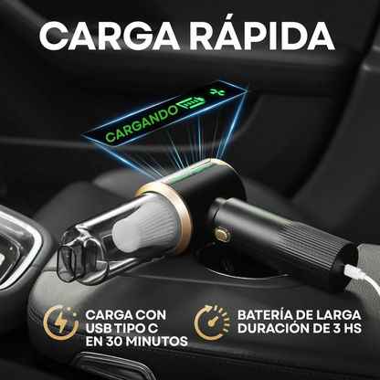 50% OFF - Aspiradora Portátil 3 en 1