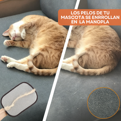 Combo 2x1 Cero Pelusas -  Manopla estática + Guante removedor