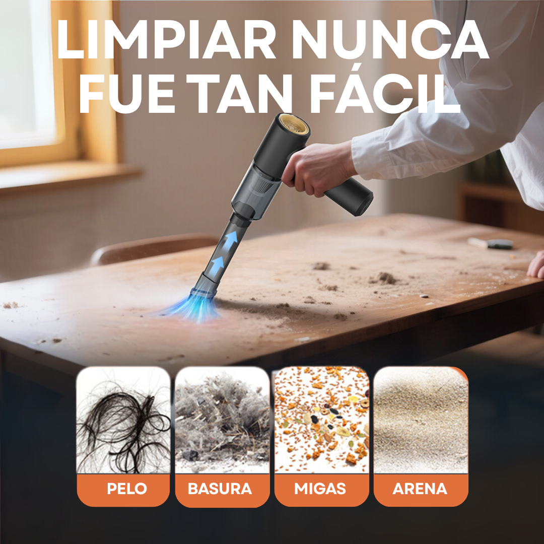 50% OFF - Aspiradora Portátil 3 en 1