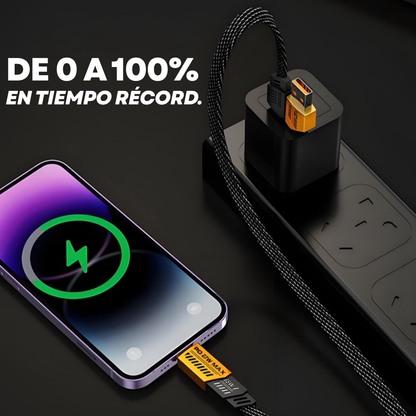 Cable Duramax 4 en 1 - Carga rápida en todos tus dispositivos