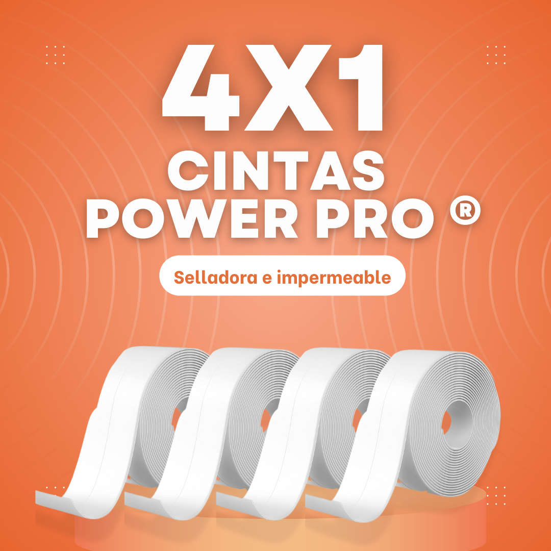 4x1 Cinta Selladora Power Pro ® - Protegé tu hogar de la humedad al instante